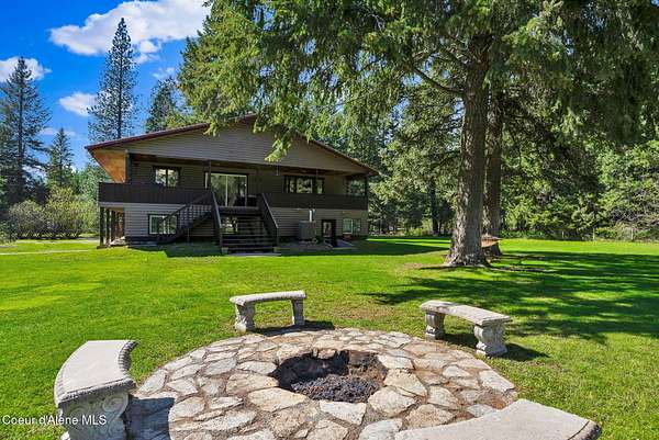 5 Acres of Land with Home for Sale in Athol, Idaho