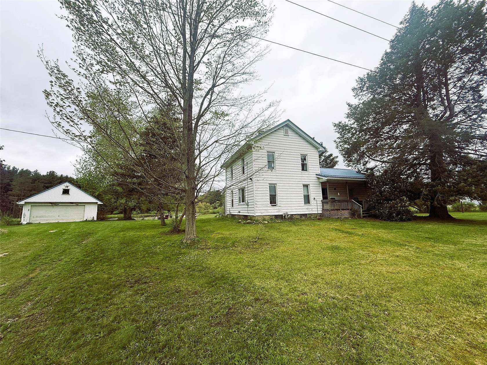 90 Acres of Recreational Land with Home for Sale in Conneautville, Pennsylvania