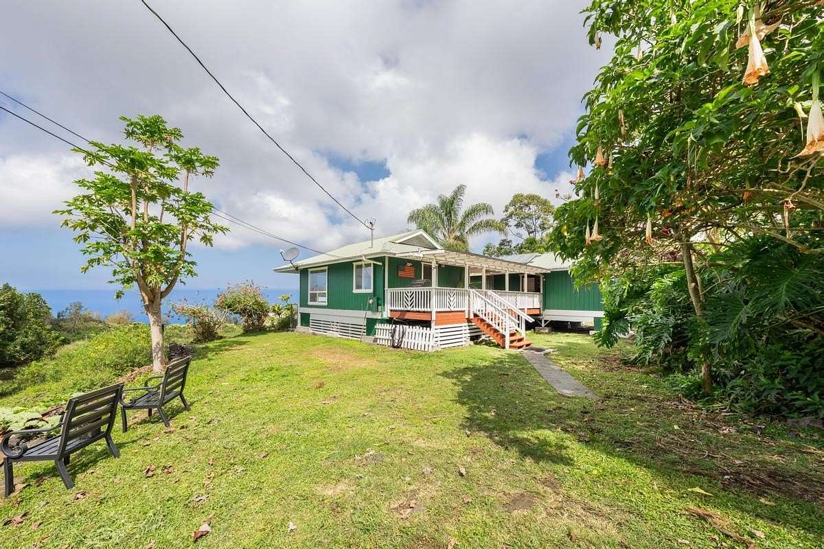 5 Acres of Land with Home for Sale in Captain Cook, Hawaii