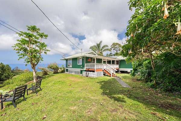 5 Acres of Land with Home for Sale in Captain Cook, Hawaii