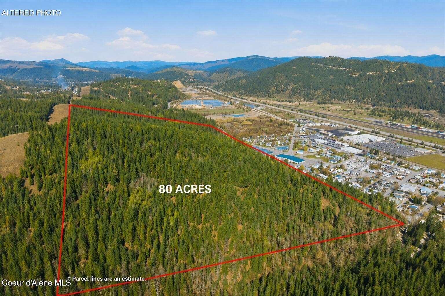 80 Acres of Land for Sale in Smelterville, Idaho