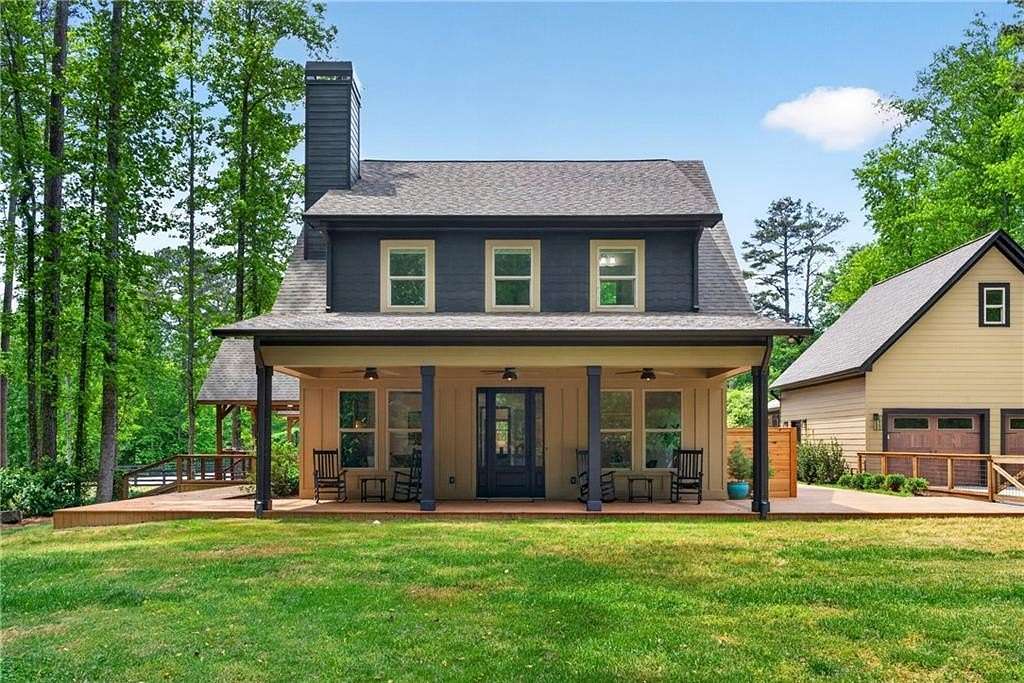 6.28 Acres of Land with Home for Sale in Canton, Georgia