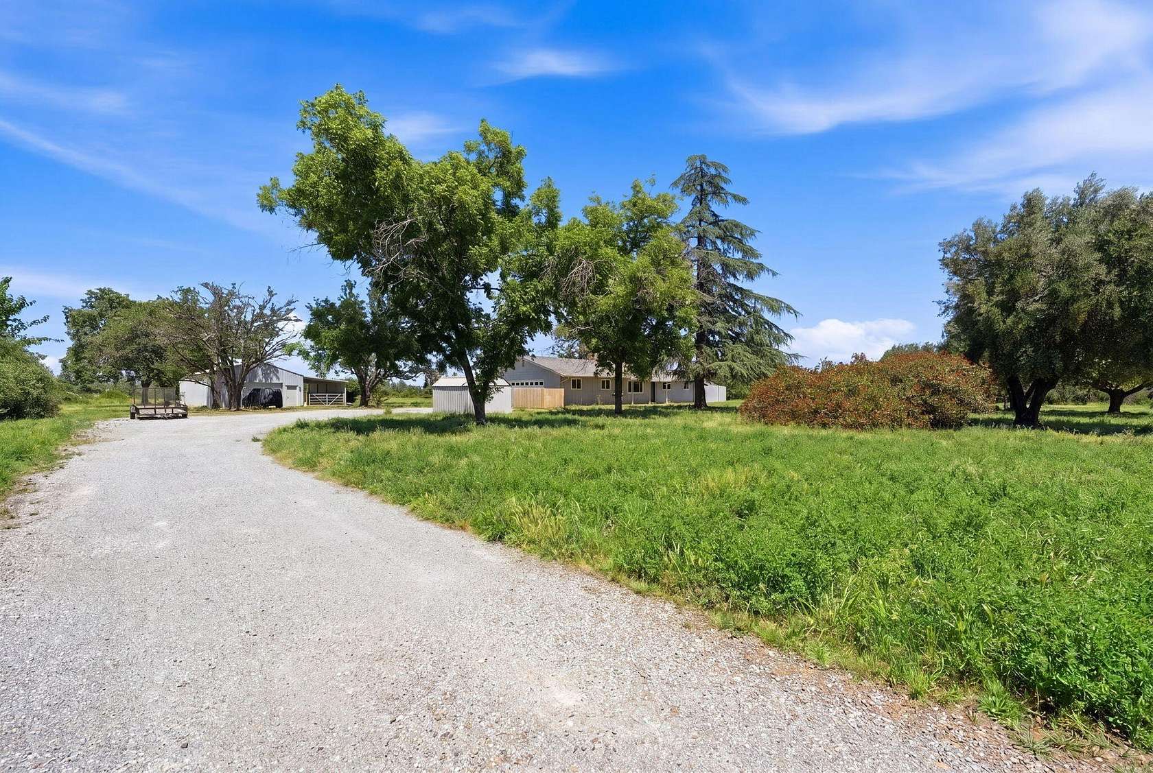 3.79 Acres of Land with Home for Sale in Anderson, California