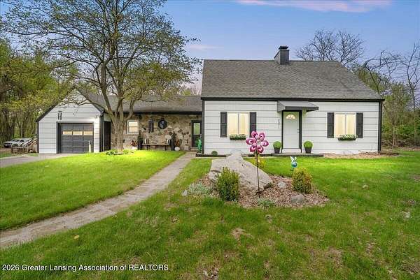 1.56 Acres of Land with Home for Sale in Williamston, Michigan