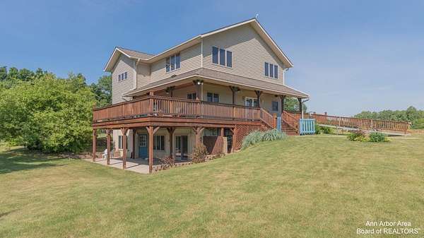 20 Acres of Land with Home for Sale in Clinton, Michigan