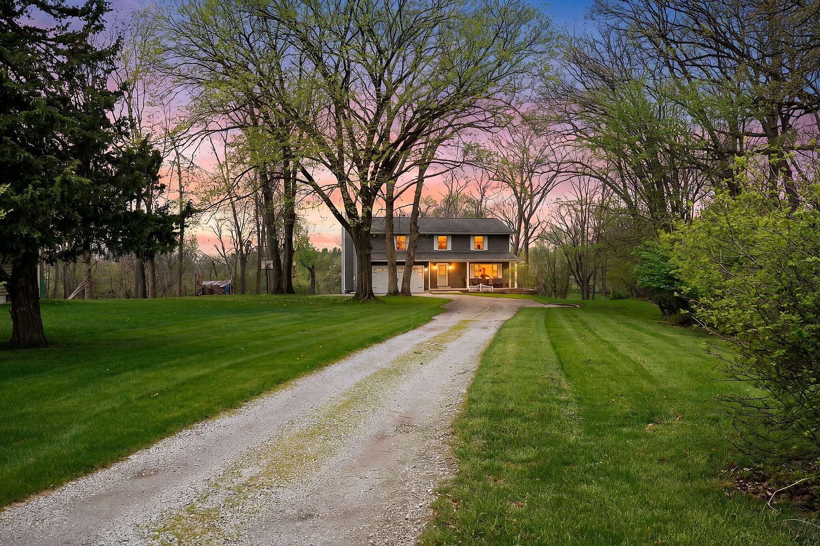 6.75 Acres of Land with Home for Sale in Lowell, Indiana