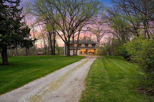 6.75 Acres of Land with Home for Sale in Lowell, Indiana