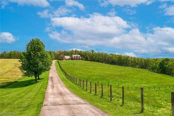 17.9 Acres of Land with Home for Sale in Rogers, Ohio