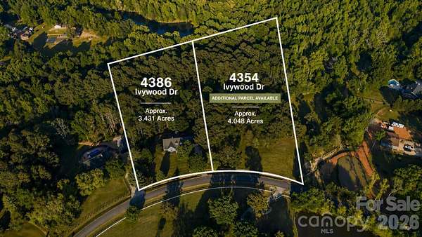 3.43 Acres of Land with Home for Sale in Rock Hill, South Carolina