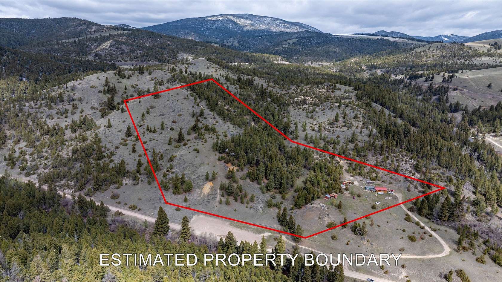 19.7 Acres of Recreational Land with Home for Sale in Helena, Montana