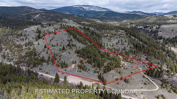 19.7 Acres of Recreational Land with Home for Sale in Helena, Montana