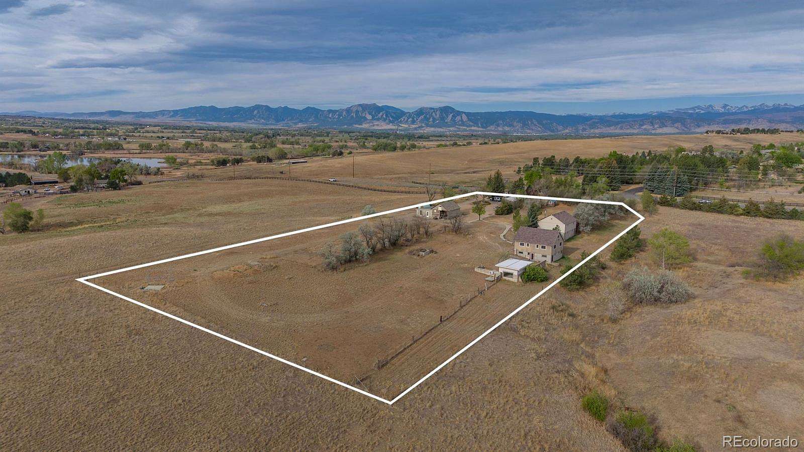 3.68 Acres of Land with Home for Sale in Lafayette, Colorado