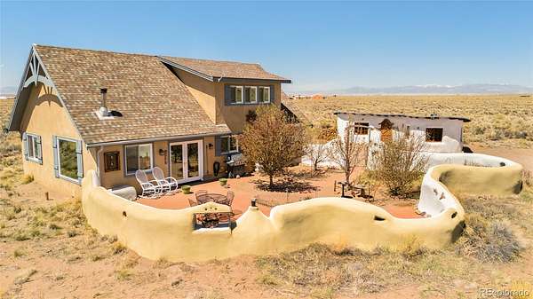 3.86 Acres of Land with Home for Sale in Crestone, Colorado