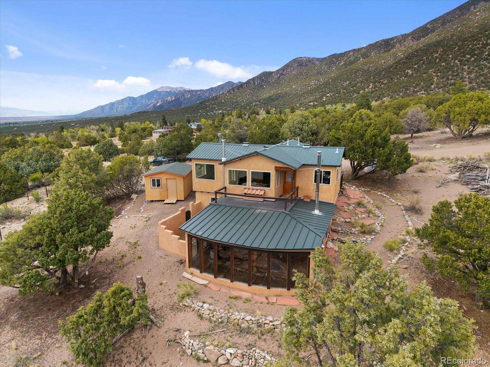 3.58 Acres of Land with Home for Sale in Crestone, Colorado