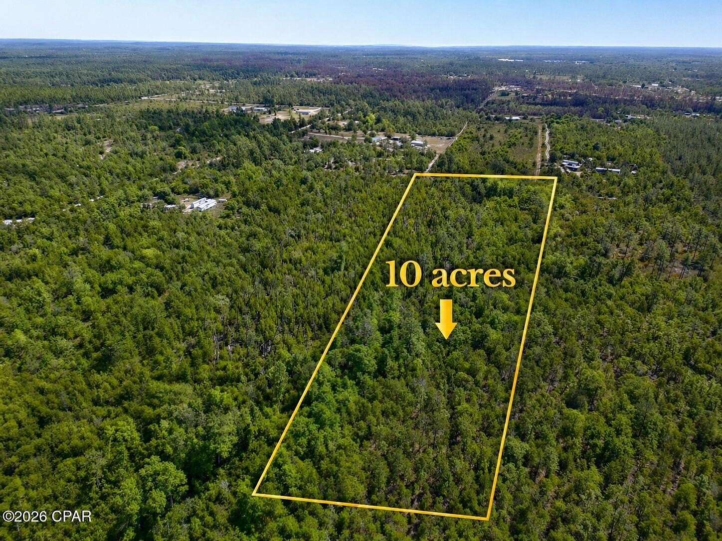 10 Acres of Recreational & Residential Land for Sale in Fountain, Florida