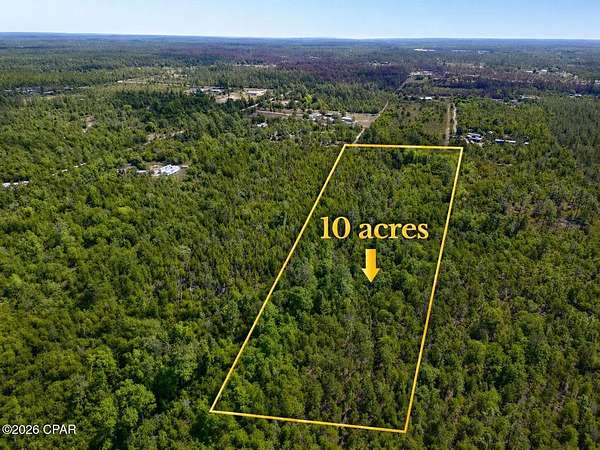 10 Acres of Recreational & Residential Land for Sale in Fountain, Florida