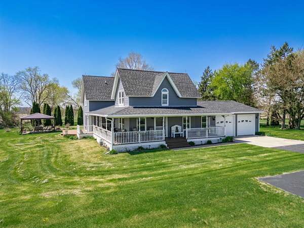 3.44 Acres of Land with Home for Sale in Kirkland, Illinois