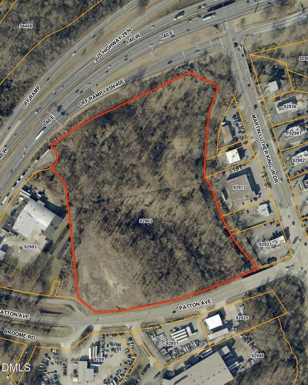 16.3 Acres of Commercial Land for Sale in Greensboro, North Carolina