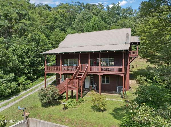 6.87 Acres of Land with Home for Sale in Reliance, Tennessee