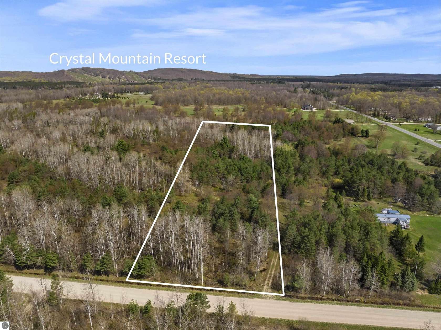 10 Acres of Recreational Land for Sale in Thompsonville, Michigan