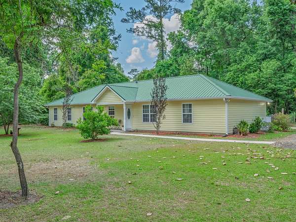 2.45 Acres of Land with Home for Sale in Crawfordville, Florida