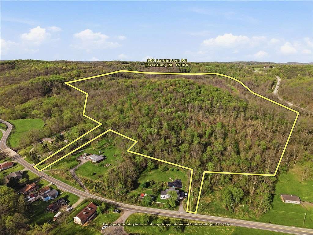36.2 Acres of Recreational & Residential Land for Sale in Tarentum, Pennsylvania