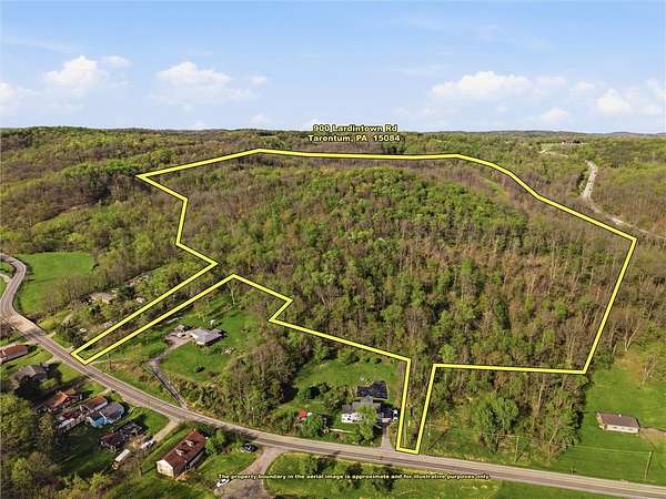 36.2 Acres of Recreational & Residential Land for Sale in Tarentum, Pennsylvania