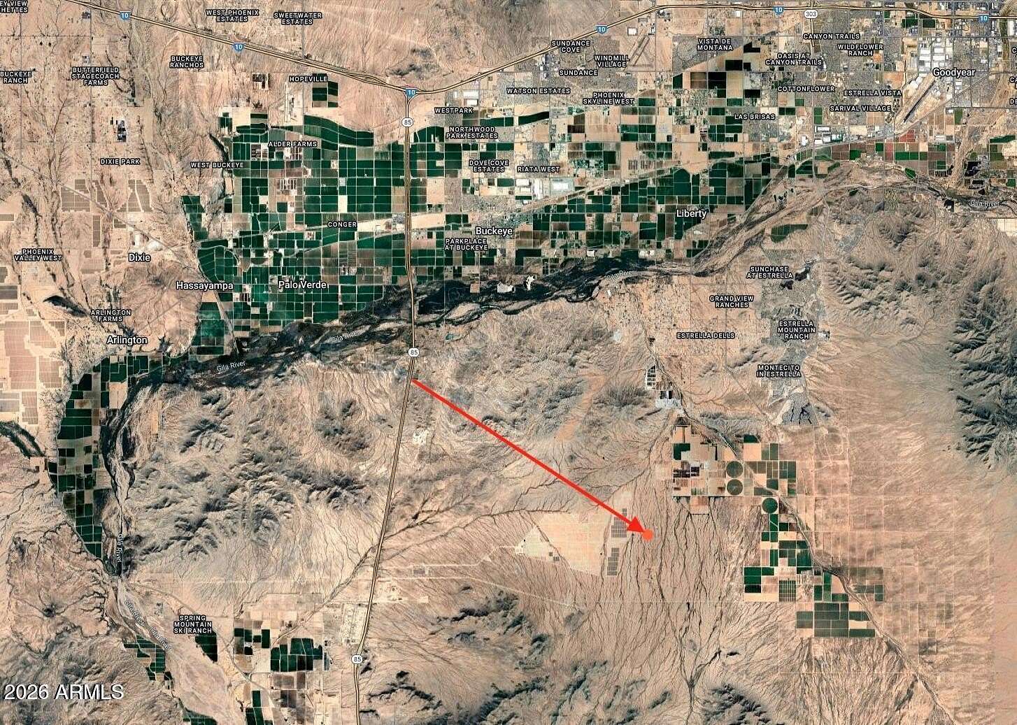 1.1 Acres of Residential Land for Sale in Buckeye, Arizona
