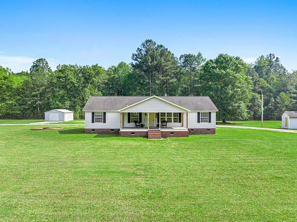 3.3 Acres of Land with Home for Sale in Ruffin, South Carolina