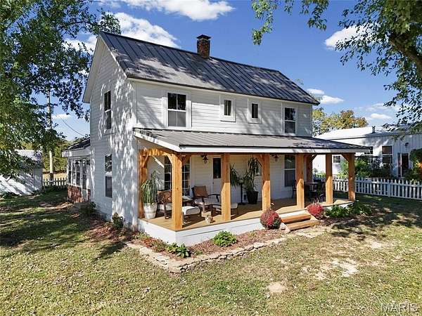 90 Acres of Agricultural Land with Home for Sale in Hillsboro, Missouri