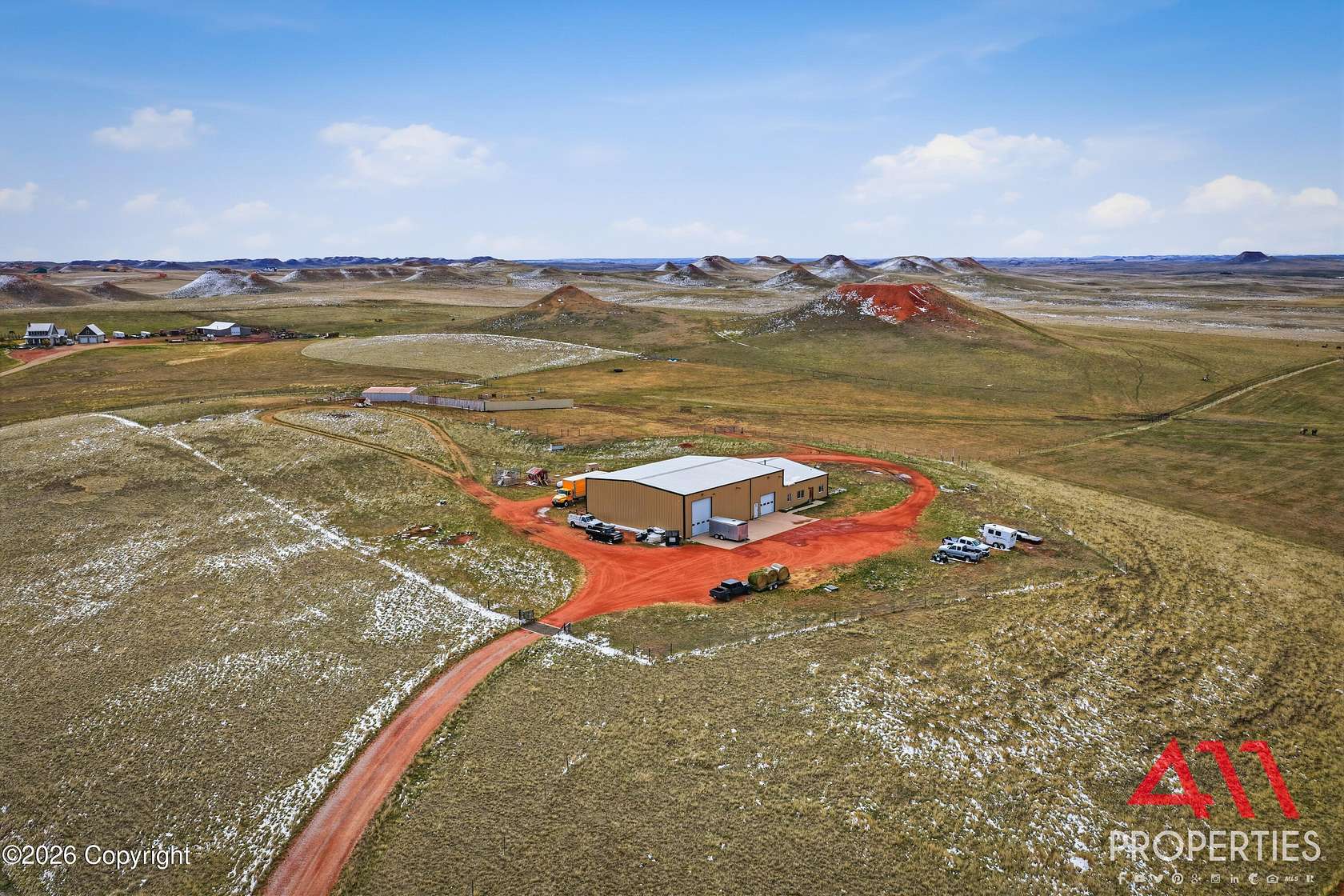 35 Acres of Land with Home for Sale in Gillette, Wyoming
