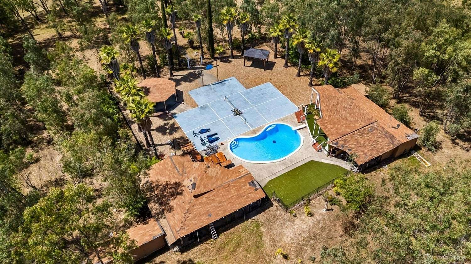 5 Acres of Land with Home for Sale in Vacaville, California