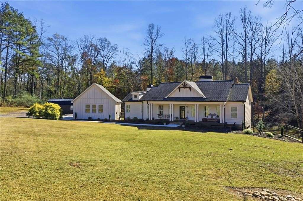 3.18 Acres of Land with Home for Sale in Canton, Georgia