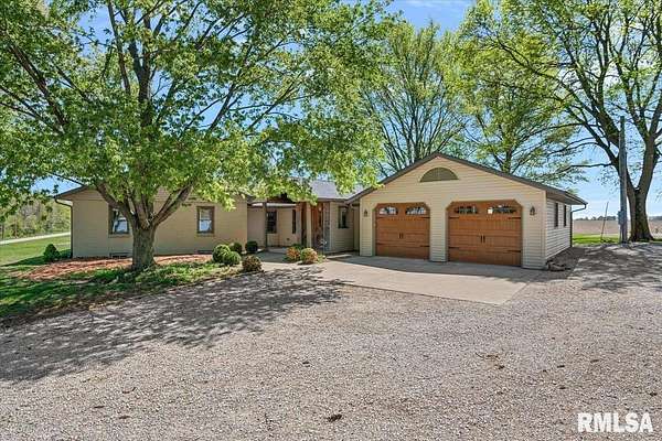 5 Acres of Land with Home for Sale in New Berlin, Illinois