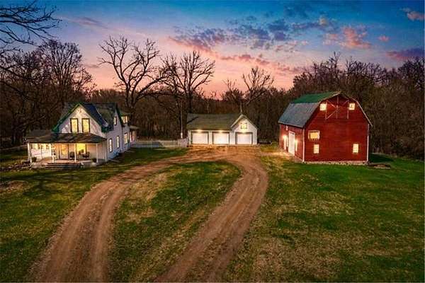 14 Acres of Land with Home for Sale in Princeton Township, Minnesota