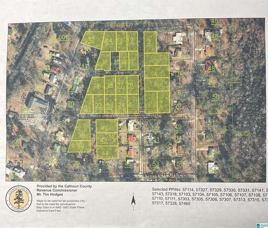 6.17 Acres of Residential Land for Sale in Weaver, Alabama
