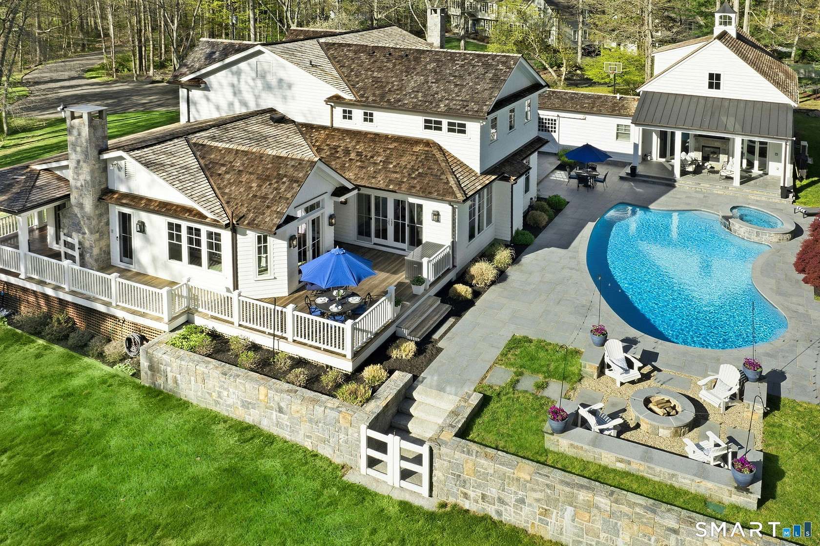 2 Acres of Land with Home for Sale in Westport, Connecticut
