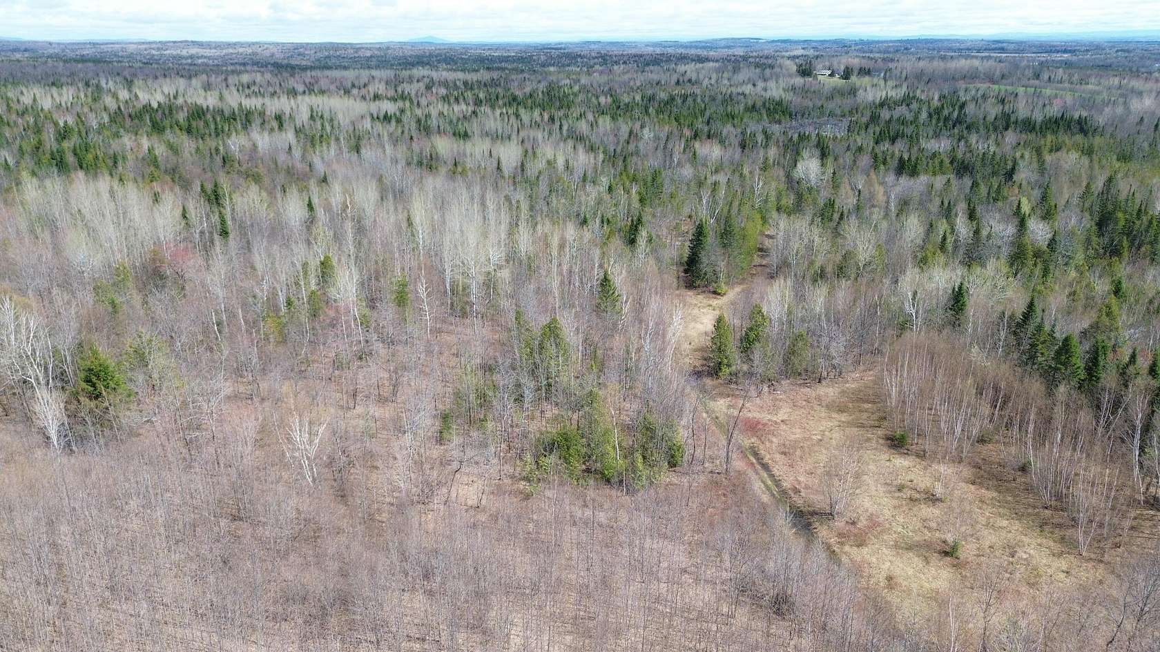 81.7 Acres of Recreational Land with Home for Sale in Ludlow, Maine