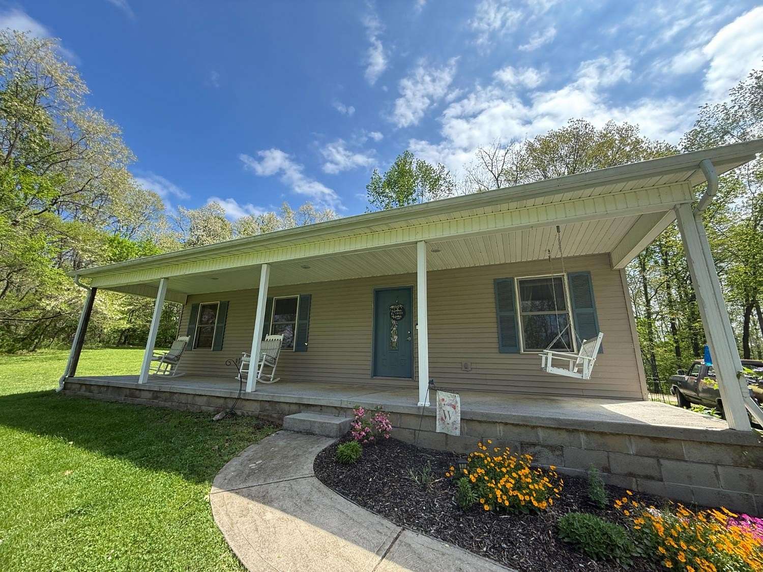 2 Acres of Land with Home for Sale in Laurel, Indiana