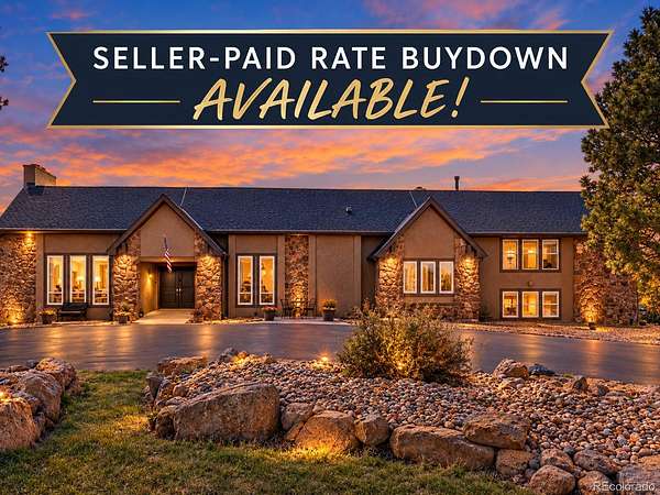 5.18 Acres of Land with Home for Sale in Franktown, Colorado