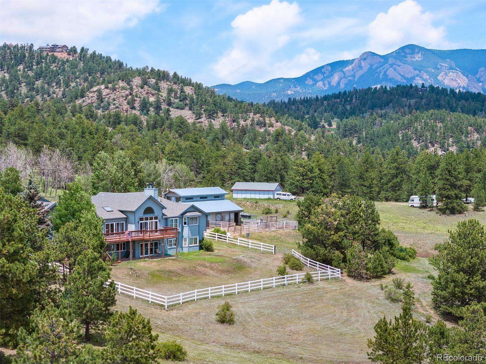 10 Acres of Land with Home for Sale in Pine Grove, Colorado
