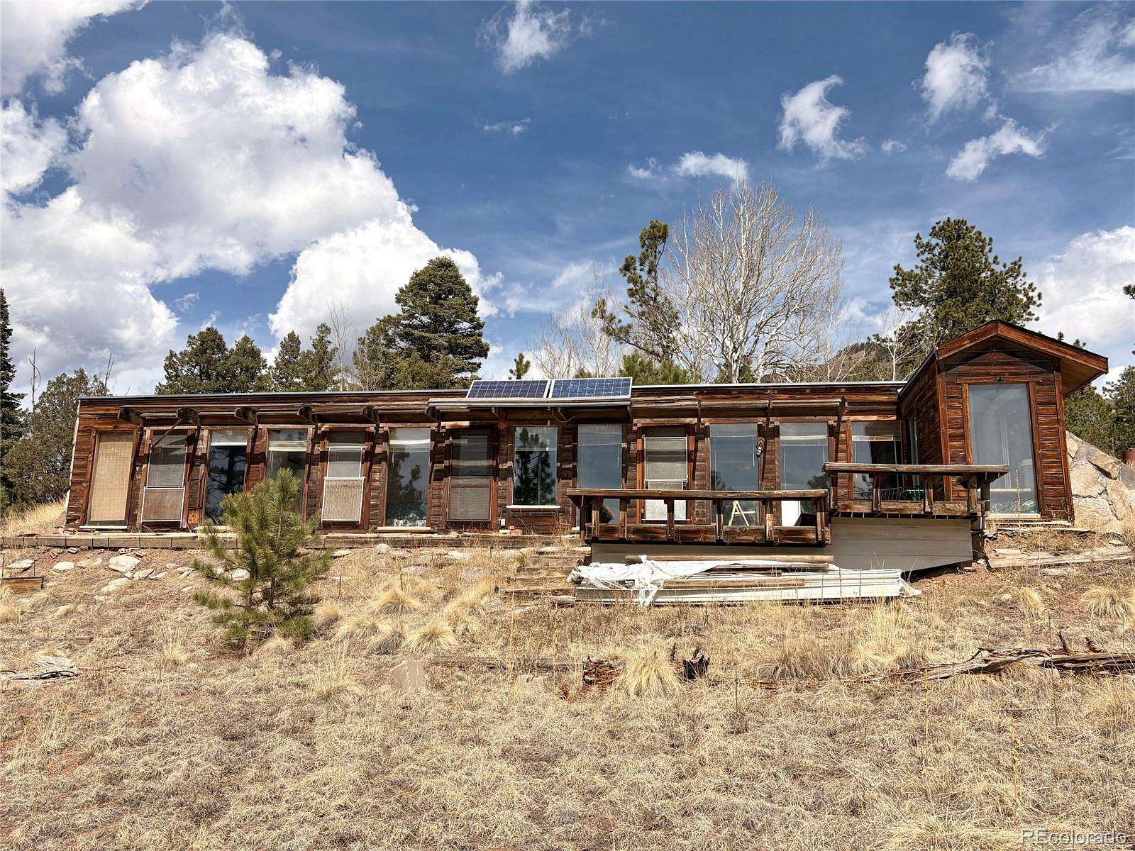 35.8 Acres of Recreational Land with Home for Sale in Florissant, Colorado