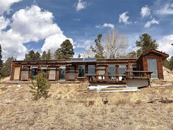 35.8 Acres of Recreational Land with Home for Sale in Florissant, Colorado