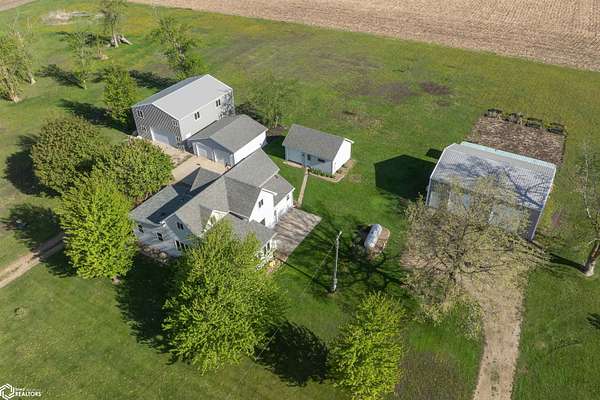 4.78 Acres of Land with Home for Sale in Traer, Iowa