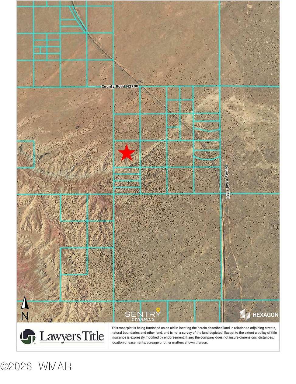 13.3 Acres of Recreational & Residential Land for Sale in Sanders, Arizona