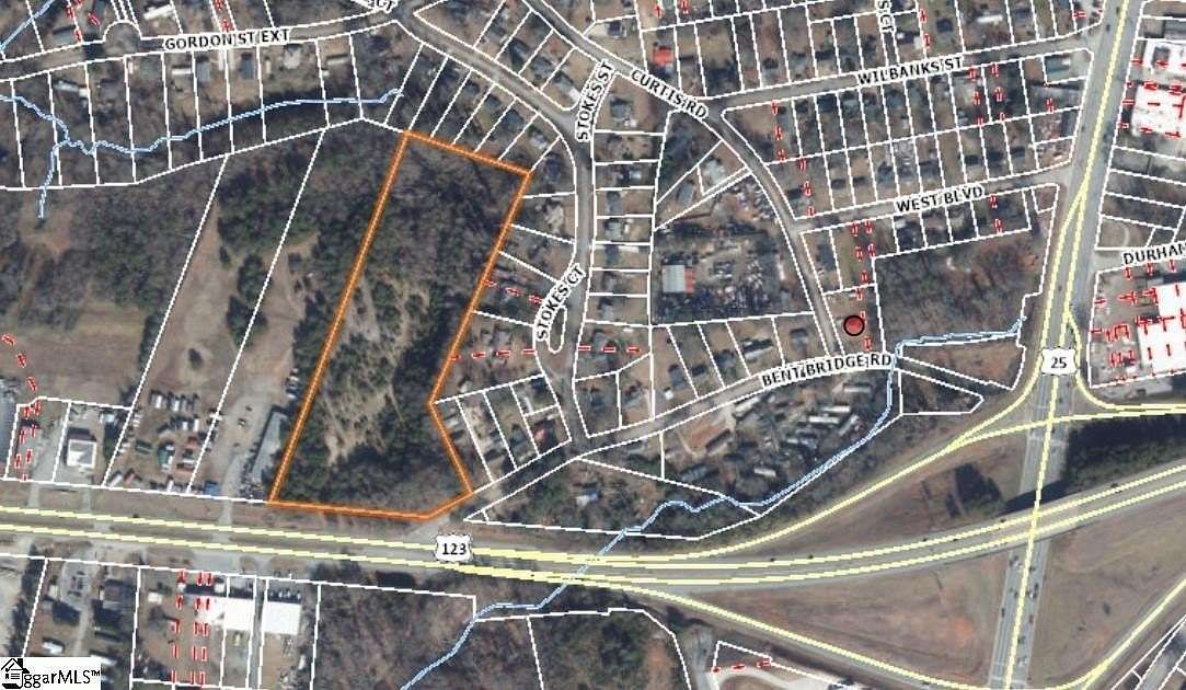 8.32 Acres of Land for Sale in Greenville, South Carolina