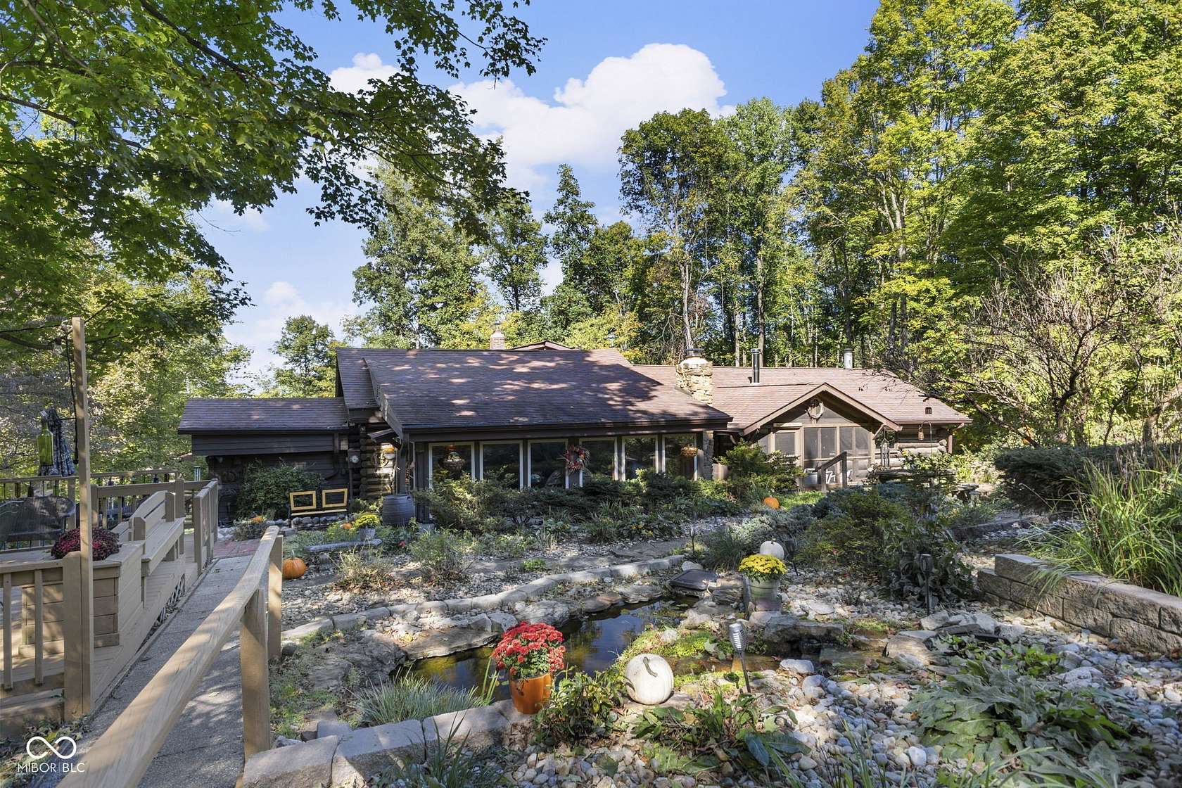 23.6 Acres of Recreational Land with Home for Sale in Martinsville, Indiana