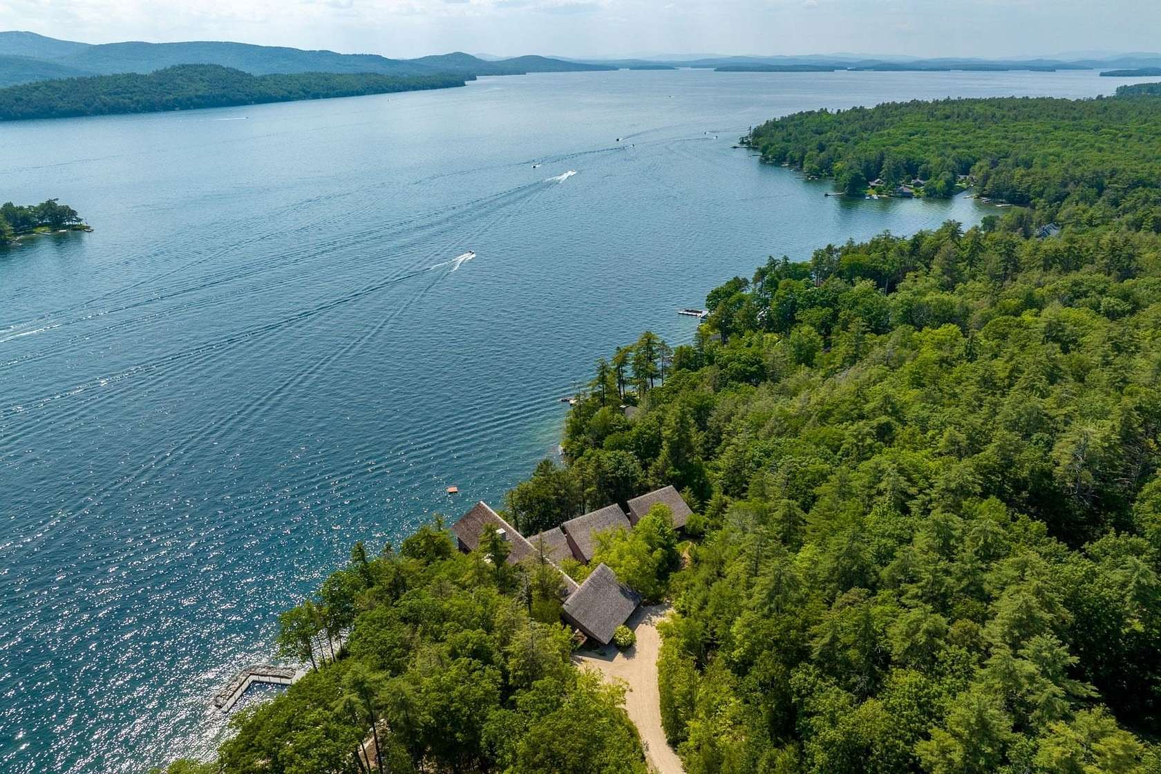 6.2 Acres of Land with Home for Sale in Wolfeboro, New Hampshire