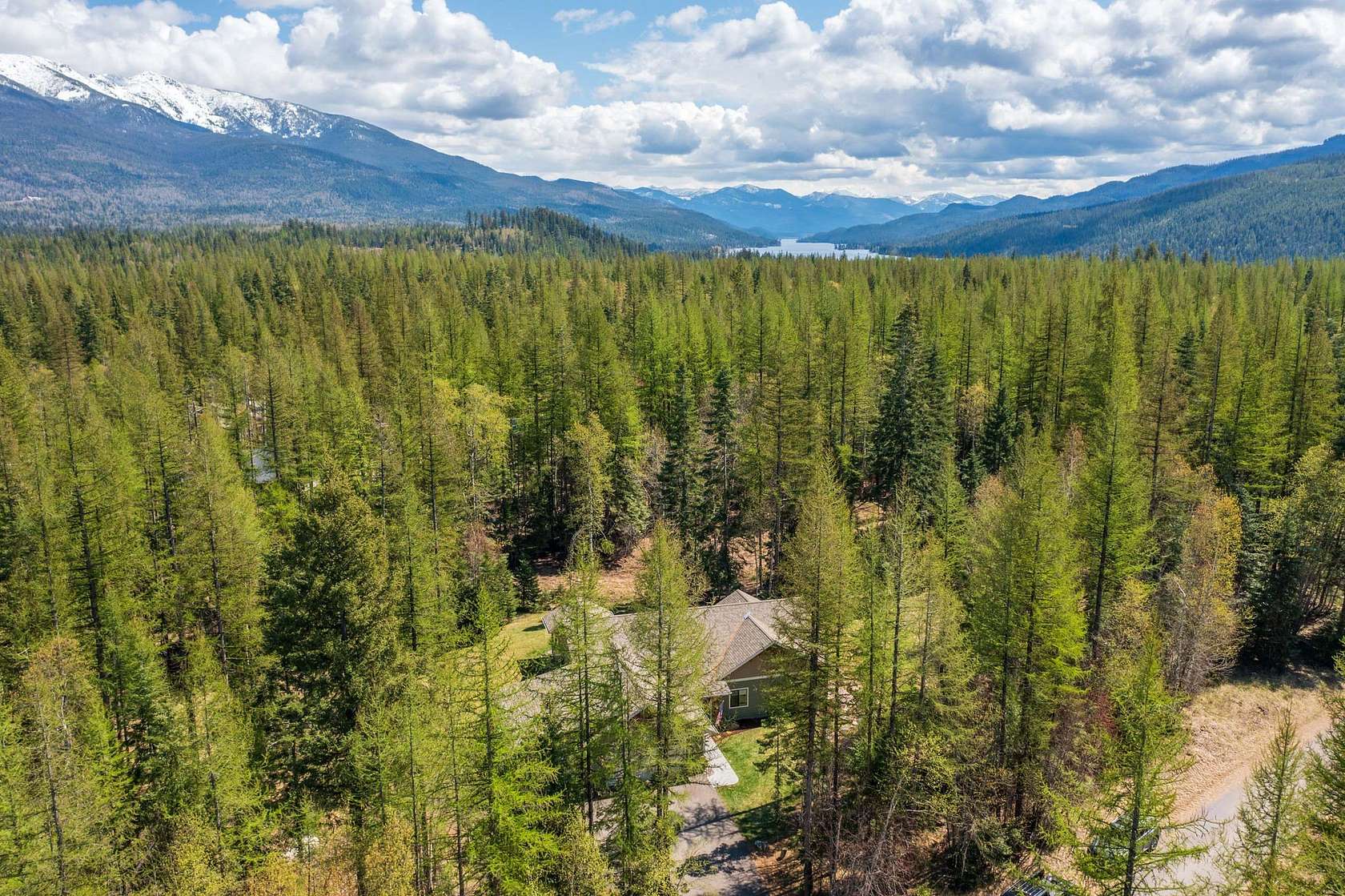 2.5 Acres of Land with Home for Sale in Bigfork, Montana