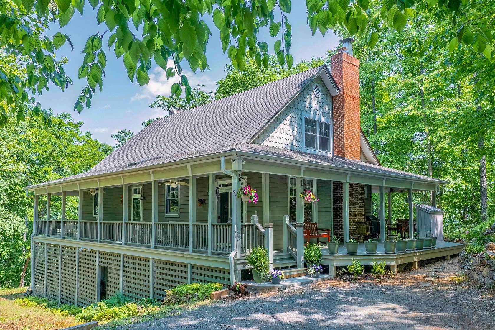8.48 Acres of Land with Home for Sale in Amherst, Virginia